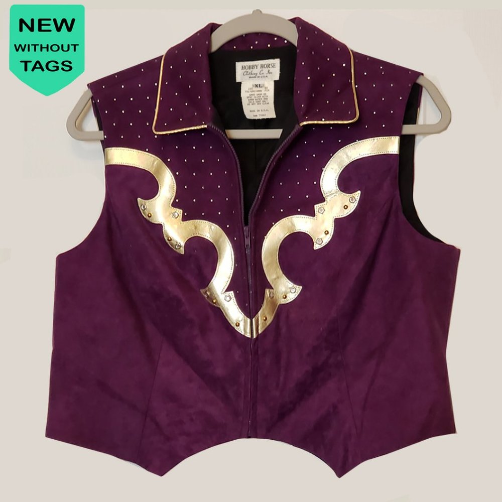 Hobby Horse Clothing, NWOT ready to win western glamor vest.